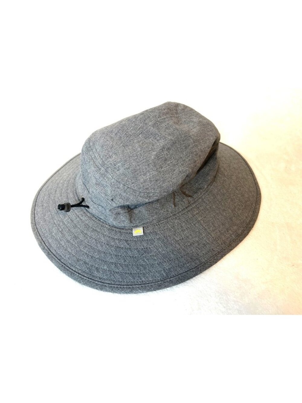 Solar Escape Hat Boonie Strap Back One Size Gray Wide Brim Sun Hiking Mens